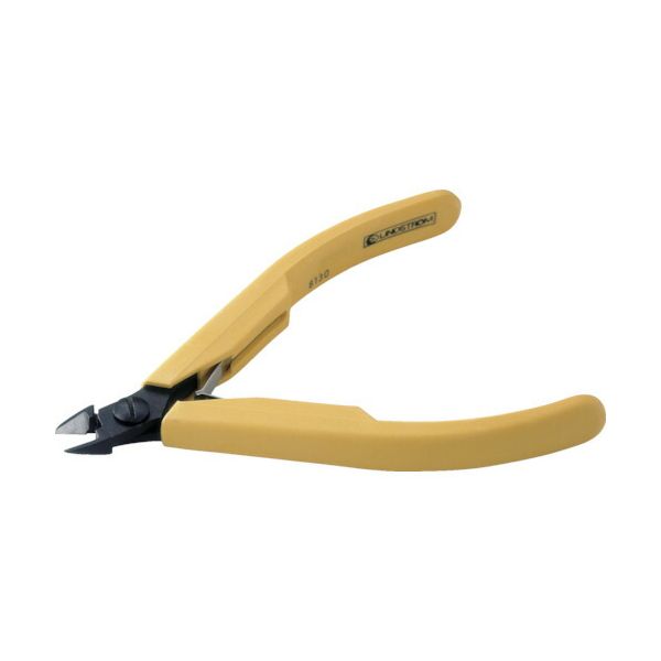 8161 電子斜めニッパー 銅線切断Φ０．３〜２．０ｍｍ 全長１２５ｍｍ フラッシュ刃