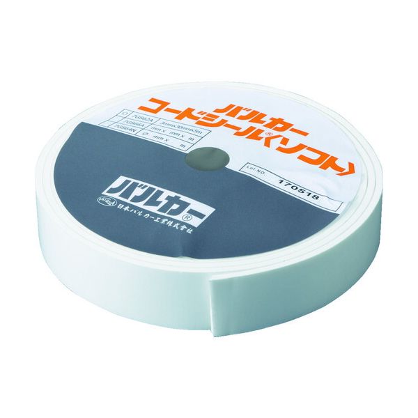 バルカー 7GS62A-303005 フランジ用シール材 コードシールソフト 断面平型 幅３０ｍｍ×長さ５ｍ×厚さ３ｍｍ 7GS62A303005の通販は