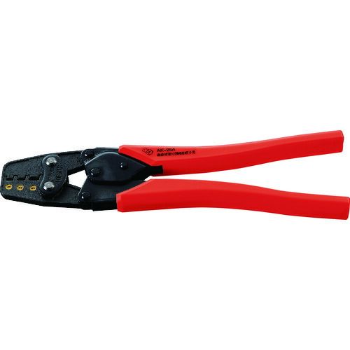 ロブテックス LOBSTER AK25A 絶縁被覆付閉端接続子用圧着工具 使用範囲ＣＥ１・２・５ 絶縁被覆付閉端接続子用絶縁被覆付閉端接続子用圧