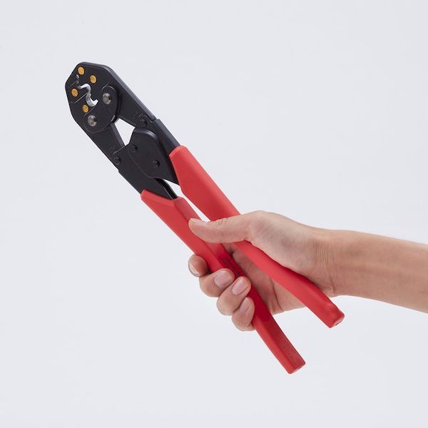 ロブテックス LOBSTER AK22A 裸圧着端子用圧着工具 使用範囲 ５．５・８・１４・２２ エビ 使用範囲 裸圧着端子用裸圧着端子用圧着工具_5
