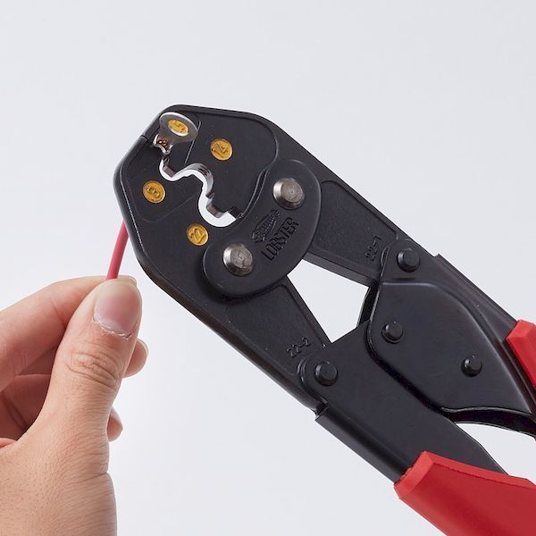 ロブテックス LOBSTER AK22A 裸圧着端子用圧着工具 使用範囲 ５．５・８・１４・２２ エビ 使用範囲 裸圧着端子用裸圧着端子用圧着工具_7