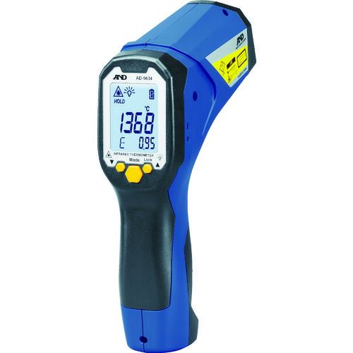 Ａ＆Ｄ AD5634 レーザーマーカー付き赤外線放射温度計 ＡＤ−５６３４ PSCマーク取得の通販は