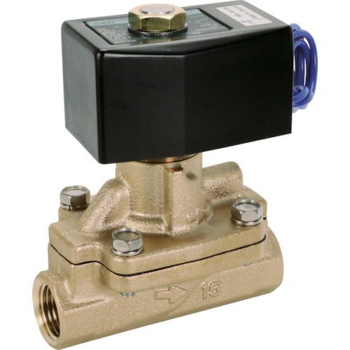 ＣＫＤ ［AD11-15A-03A-AC100V］ パイロット式２ポート電磁弁 マルチレックスバルブ １０５ ＭＭ２ ／有効断面積１０５ ＭＭ２ ／有効断