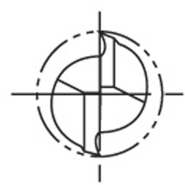 ダイジェット ［AL-SEES2290］ アルミ加工用ソリッドスクエアエンドミル ２枚刃・レギュラー刃長 ２９．０ｍｍ ALSEES2290