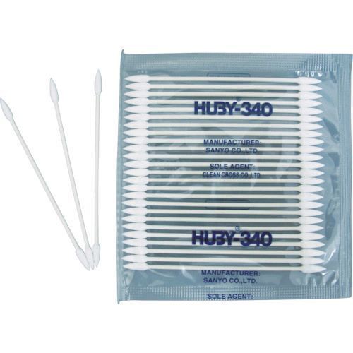 ＨＵＢＹ  BB003MB ３インチ 工業用綿棒 先端コーン型／シャープポイントスリム ＢＢ−００３ＭＢ ５０００本入の通販は