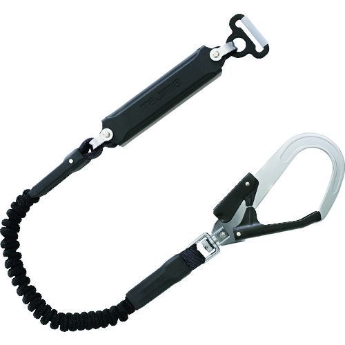 TJMデザイン タジマ B1JR150AL2BK 胴ベルト用ランヤード 蛇腹 Ａ環Ｌ２ A環L2 B1JR150-AL2BK