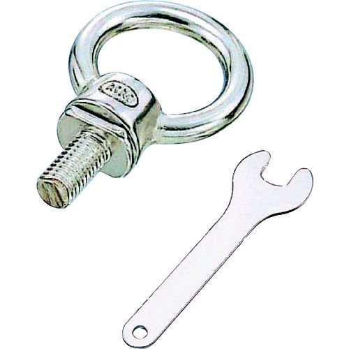 水本 B-932 ステンレス 回転アイボルト ブネジ 捻子径Ｗ−５／８ B932 水本機械製作所