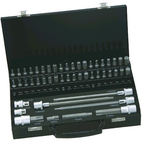 BE5049 車輌整備用工具セット ソケットビット＋ビット ４９本