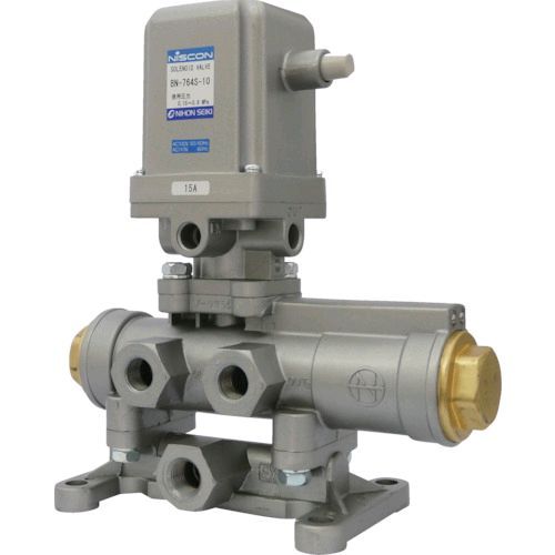 日本精器 BN-764S-10-E100 ４方向電磁弁１０ＡＡＣ１００Ｖ７６シリーズ BN764S10E100 104-53の通販は