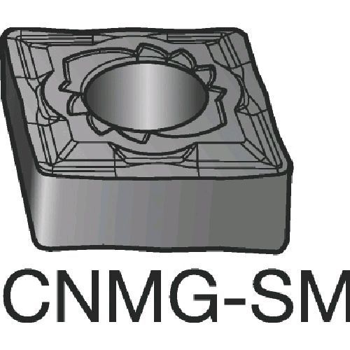 サンドビック ＳＶ CNMG120408-SMR1115 【10個入】  Ｔ−Ｍａｘ　Ｐ　旋削用ネガ・チップ　１１１５　ＣＯＡＴCNMG120408S