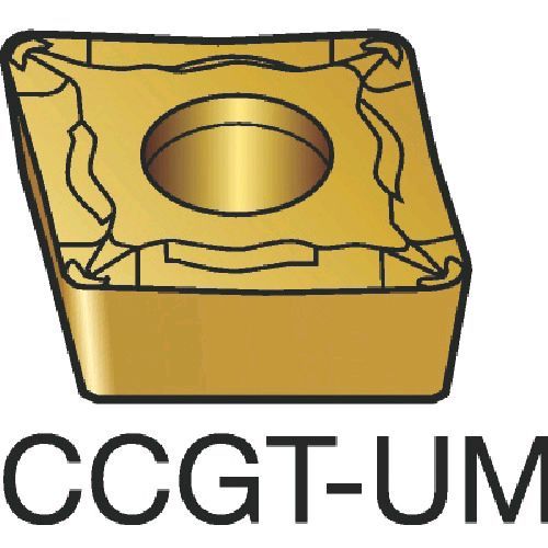 サンドビック ＳＶ CCGT060204-UM1115 【10個入】  コロターン１０７　旋削用ポジ・チップ　１１１５　ＣＯＡＴCCGT060204UM87161115の通販は 22,070円