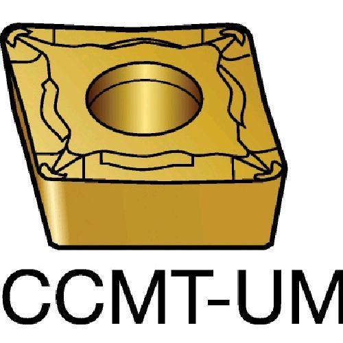 サンドビック ＳＶ CCMT09T308-UM2025 【10個入】 コロターン１０７　旋削用ポジ・チップ　２０２５　ＣＯＡＴCCMT09T308U