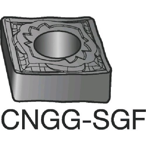 サンドビック ＳＶ CNGG120408-SGFS05F 【10個入】 Ｔ−Ｍａｘ　Ｐ　旋削用ネガ・チップ　Ｓ０５Ｆ　超硬CNGG120408SGF8716S05F