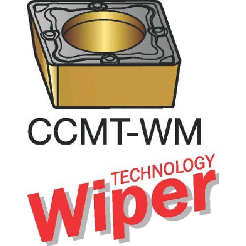 ＳＶ CCMT 09 T3 04-WM 2015 一般旋削チップＣＯＡＴ 【10個入】 CCMT09T304WM2015 164-2286