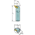 サンドビック E25TSDUCL11R 直送 代引不可・他メーカー同梱不可 コロターン１０７ ポジチップ用超硬ボーリングバイト 604-9800の通販は