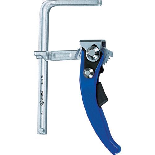 トラスコ TRUSCO G12KL クランプ　フラットフレームタイプ　クイックハンドル G12KL8593の通販は 6,722円