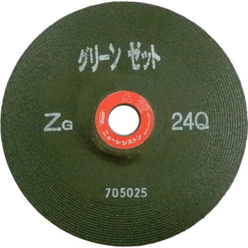 ＮＲＳ GNZ1806-ZG24Q 【25個入】重研削用砥石 グリーンゼット １８０×６×２２ ＺＧ２４Ｑ