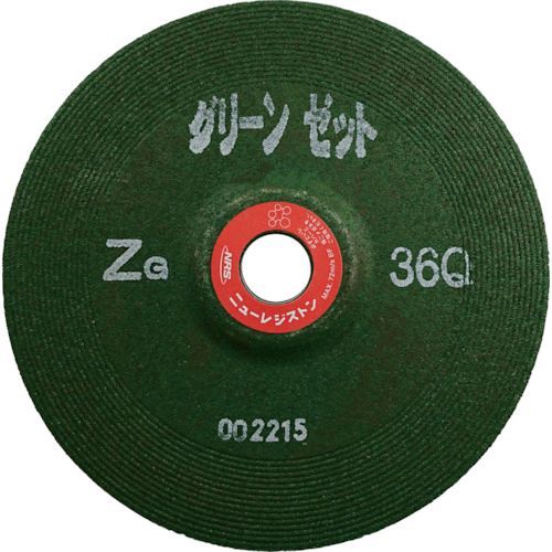 ＮＲＳ GNZ1806-ZG36Q 【25個入】重研削用砥石 グリーンゼット １８０×６×２２ ＺＧ３６Ｑ