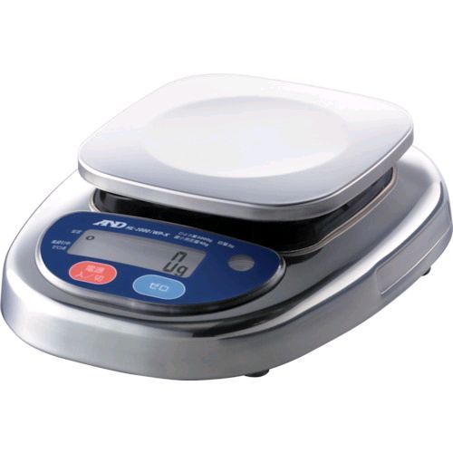 【使用地域の記入が必要】 Ａ＆Ｄ HL2000IWPKA3 防塵防水デジタルはかり ウォーターボーイ 検定付・３区 ひょう量２０００ｇの通販は