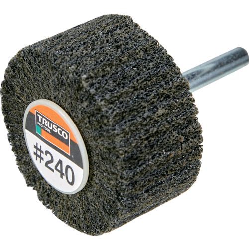 ＴＲＵＳＣＯ  HFN525-320  超研削　ナイロン軸付ホイール　５０Ｘ２５Ｘ６　＃３２０　（５個入） HFN525320の通販は 7,116円