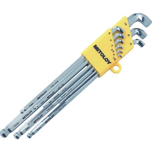 ミトロイ MITOLOY HBL900S Ｌ型ホローレンチ ボールポイントスタビーロングｍｍホルダー９本組 HBL-900S 288-1357