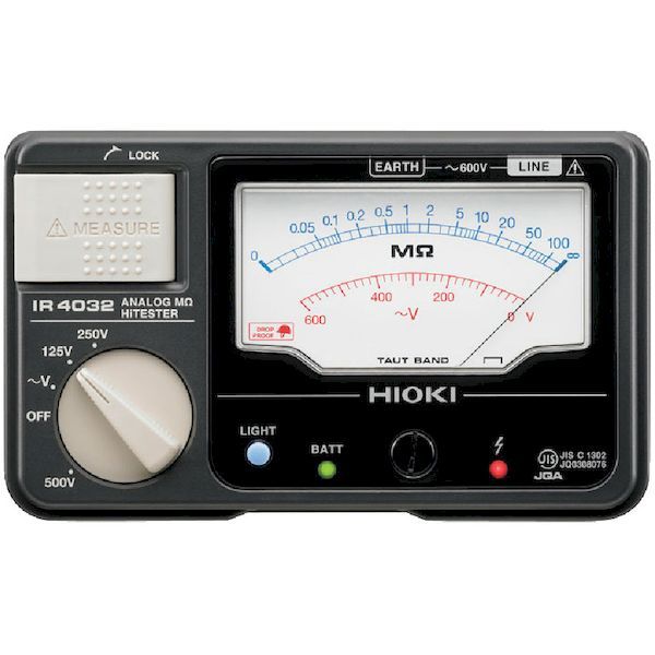 日置電機（HIOKI） ［IR403210］ アナログ絶縁抵抗計 3