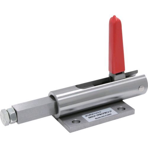 育良精機  ISK-51MB0 横押し型トグルクランプ スチール ３１４５４ ストローク４３ｍｍ フランジベース 押圧力３．０ｋＮ ISK51MB0 IKURA