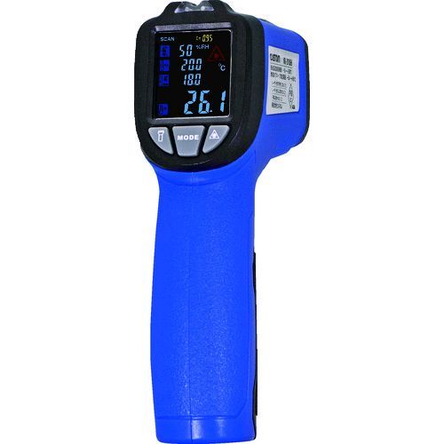 BOVT201 放射温度計＋Ｋ熱電対＋温湿度＋ＵＶライト 測定温度範囲−５０〜５５０℃