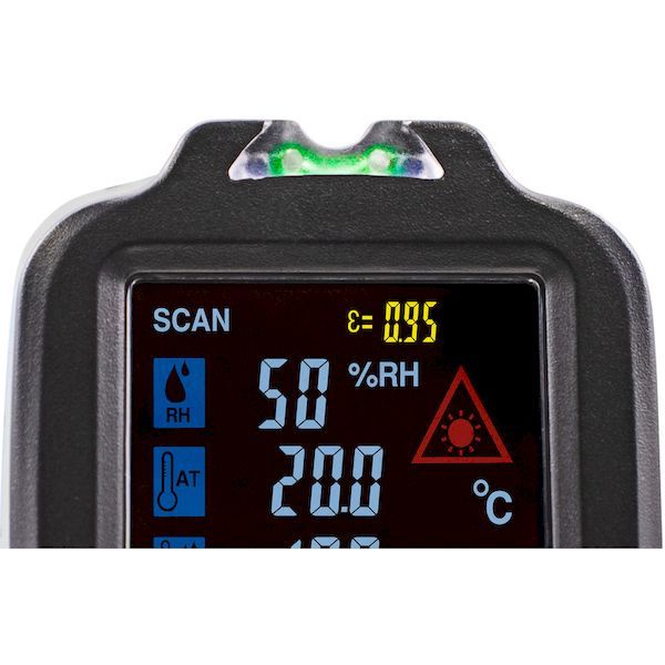 BOVT201 放射温度計＋Ｋ熱電対＋温湿度＋ＵＶライト 測定温度範囲−５０〜５５０℃_9