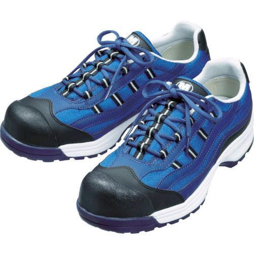 ミドリ安全 ミドリ安全 MPN901BL22.5 ワイド樹脂先芯入りスニーカー MPN901 22．5CM 388-7171