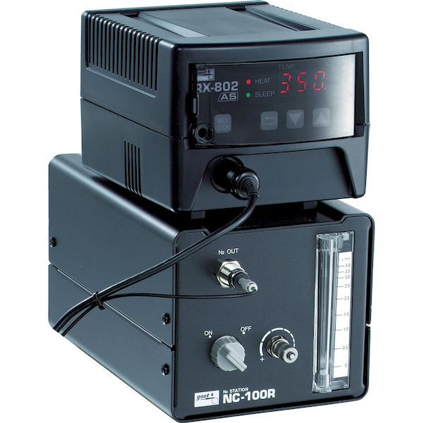 太洋電機産業 goot NC-100R はんだ用 Ｎ２ステーション NC100R 438-0916_1