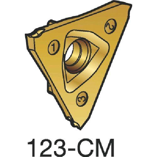 サンドビック ＳＶ N123T301000001CM コロカット3 突切り・溝入れチップ 1125 358-8611【キャンセル不可】