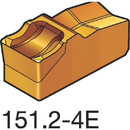 サンドビック  N151.23004E サンドビック T−Max Q−カット 突切り・溝入れチップ 1145 【10個入】の通販は