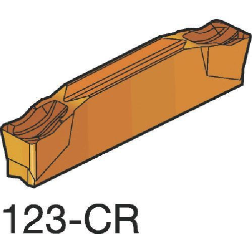 サンドビック ［N123H2-0400-0003-CR1145］ 【10個入】コロカット２　突切り・溝入れチップ　１１４５　ＣＯＡＴN123H204000003CR8716114