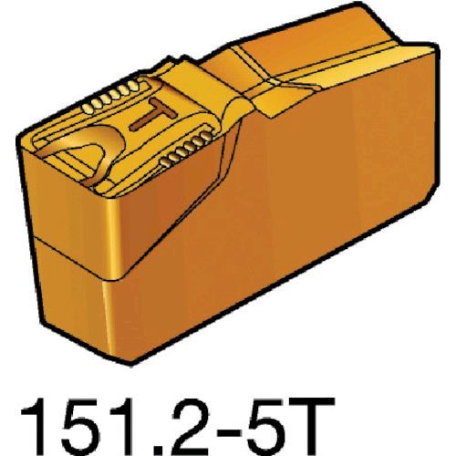 サンドビック  N151.2-4004-40-5T  【10個入】  Ｔ−Ｍａｘ　Ｑ−カット　突切り・溝入れチップ　１１２５　ＣＯＡＴN151.24004405T