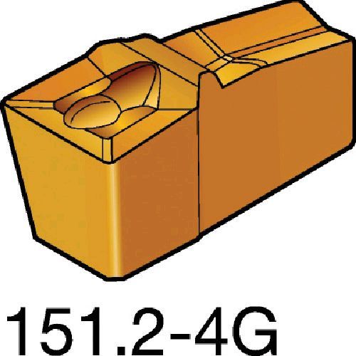 サンドビック  N151.3-315-30-4G  【10個入】  Ｔ−Ｍａｘ　Ｑ−カット　突切り・溝入れチップ　２３５　ＣＯＡＴN151.3315304Gの通販は