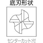 三菱Ｋ MS4MCD1600 ４枚刃エムスター汎用 超硬スクエアエンドミルミディアム刃長 Ｍ １６ｍｍ MS-4MCD1600 298-8348_1