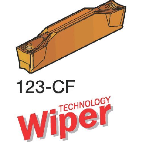 ＳＶ N123H2-0400-0001-CF 2135 溝入れ突切り用施削チップＣＯＡＴ 【10個入】 N123H204000001CF2135 17の通販は