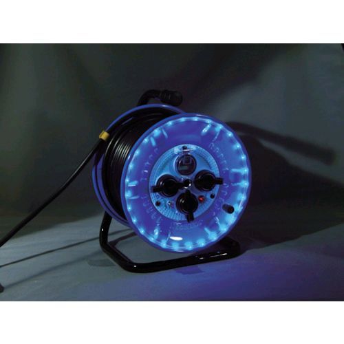 日動  NPWLEK33G 電工ドラム 防雨型ＬＥＤラインドラム 緑 過負荷漏電保護兼用 ３０ｍ NPWL-EK33-G 30m