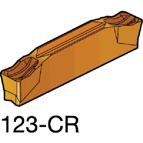 サンドビック ＳＶ R123G203000503CR コロカット2 突切り・溝入れチップ 1125 603-7593【キャンセル不可】 28,406円