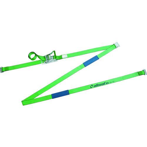 ａｌｌｓａｆｅ  R5TP1R ベルト荷締機　リターン式Ｔ−ワンピース付きラッシングベルト