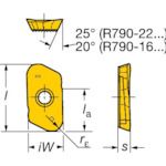 サンドビック ＳＶ R790-220505PH-NMH13A 【10個入】 コロミル７９０用チップ　Ｈ１３Ａ　超硬R790220505PHNM871_1