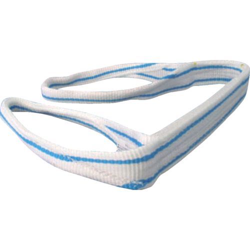 ＴＥＳＡＣ  PP2E50X4.5  耐化学薬品用スリング（ＪＩＳ２等級・両端アイ形）５０ｍｍ幅×４．５ｍ PP2E50X4.5