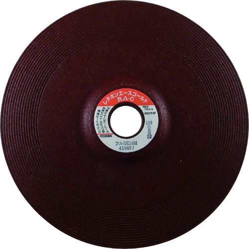 レヂボン RAG1806-AL24 エースゴールドＲＡＧ　アルミ用　１８０×６×２２　２４Ｍ 【25枚入】 RAG1806AL24 296-6042の通販は
