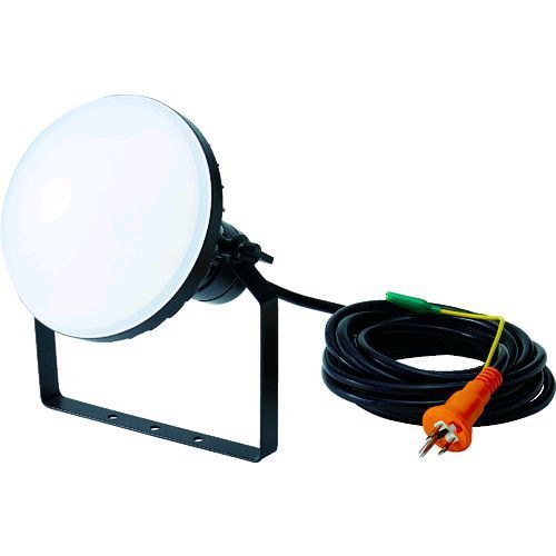 TRUSCO RTLE-505EP LED投光器 DELKURO 50W 5m アース付 2芯3芯両用タイプ RTLE505EPの通販は