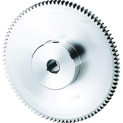 ＫＧ S80SU 80B-A-0508 ステンレス平歯車 Ｓ８０ＳＵ ８０Ｂ＊０５０８ 形状Ｂ１ モジュール０．８ 歯数８０ 歯幅５ｍｍ 穴径Φ８ｍｍ S8