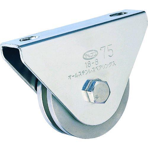 ＭＫ S-3650-110 オールステンレス鋼枠付掛け目車 １１０粍 コ型 S3650110 356-1372
