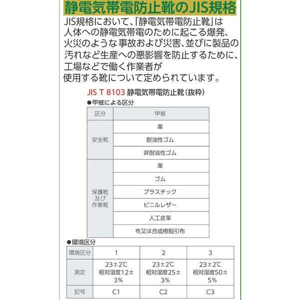 ミドリ安全 RT940S-27.0 静電半長靴　２７．０ｃｍ RT940S27.0 324-3583_4