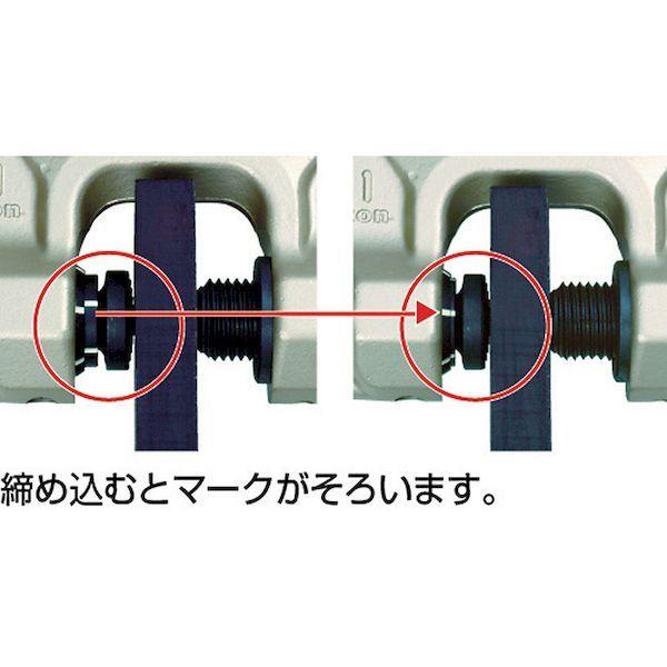 スーパーツール ［SDC1S］ ねじ式クランプ ねじ式クランプ スクリューカムクランプ ダブル・アイ型 ツイストカム式 基本使用荷重１ｔ 基_3