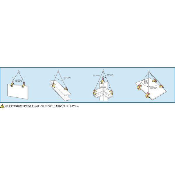 スーパーツール SCC3W スクリューカムクランプ 万能型 容量：３．０ｔｏｎ クランプ範囲：２５〜７５ｍｍ SCC-3W スクリューカムクランプ_3